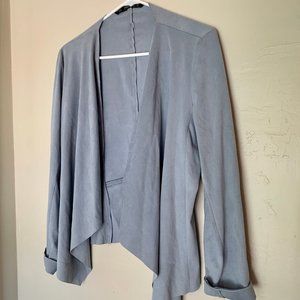 Zara Basics  grey/blue suede like jacket